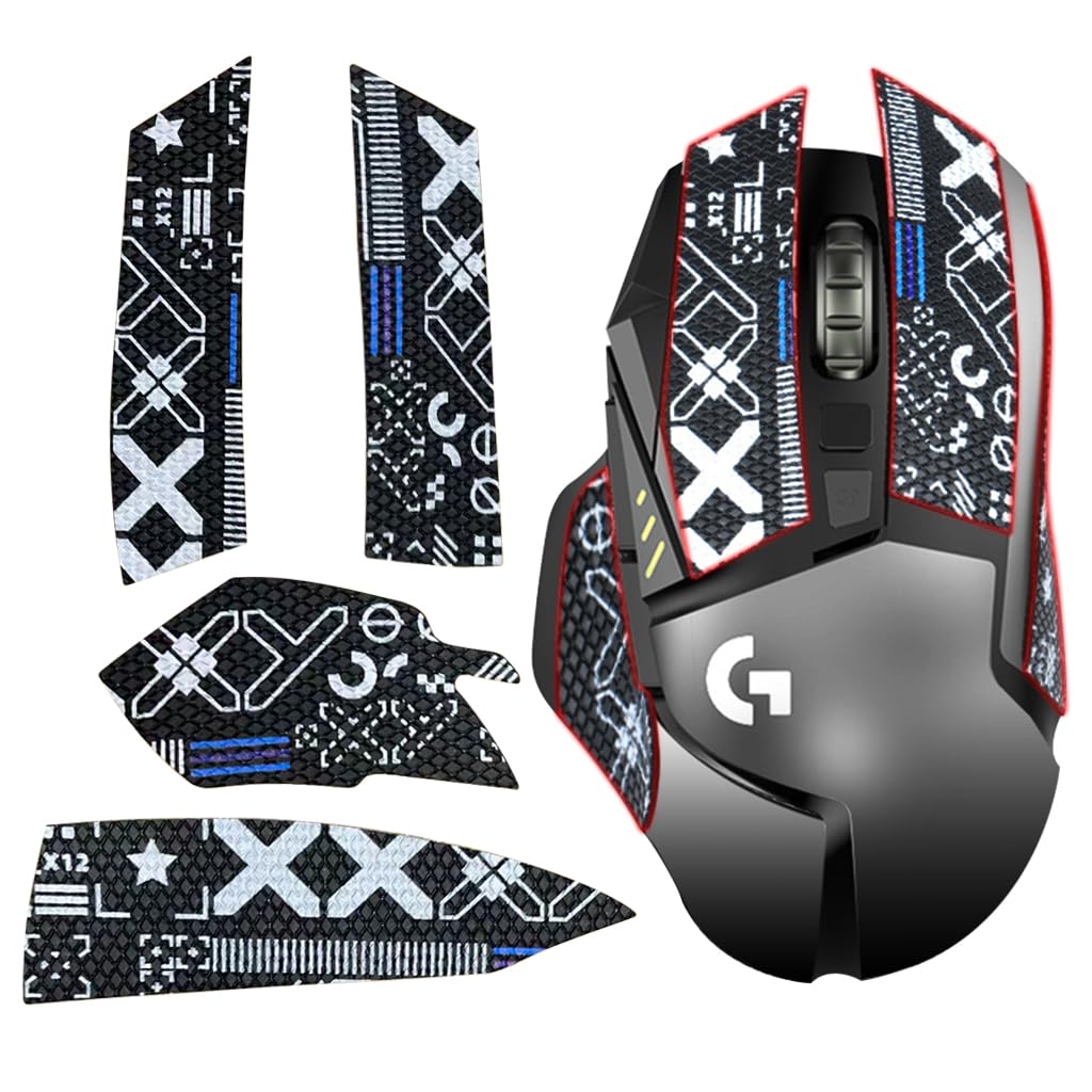 Verilux Mouse Grip Tape for Logitech G Pro Wireless Mouse Pre-Cutted Self-Adhesive Mouse Grip Tape Sweat-Proof Anti-Slip Non-Fading Gaming Mouse Skin Cool Mice Upgrade Kit (NOT Included Mouse) (Light Black) Verilux Mouse Grip Tape for Logitech G Pro Wireless Mouse Pre-Cutted Self-Adhesive Mouse Grip Tape Sweat-Proof Anti-Slip Non-Fading Gaming Mouse Skin Cool Mice Upgrade Kit (NOT Included Mouse) (Light Black)